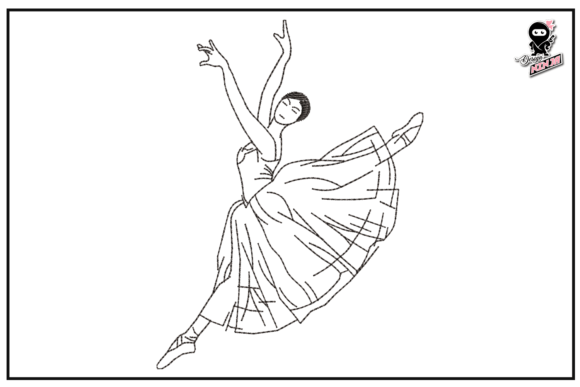 Ballerina Redwork: A Craft Fair Best-Seller