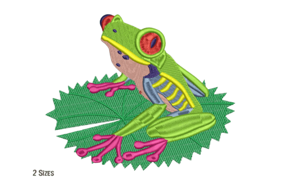 Frog on Leaf Embroidery: A Designer’s Review