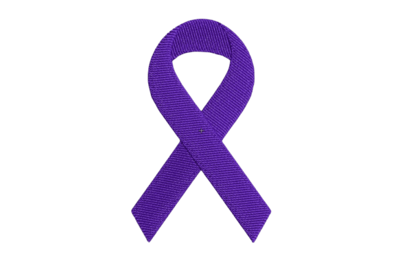 Gynecological Cancer Ribbon Embroidery Review