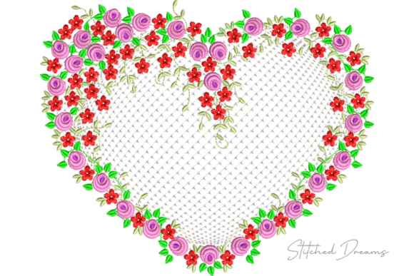 Heart of Flowers Embroidery Motifs Review