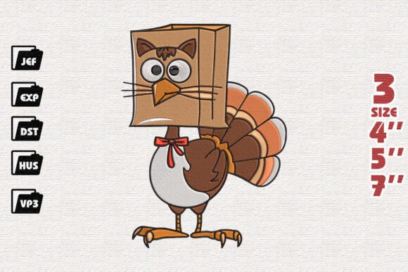 Meow Turkey Embroidery File: A Designer’s Review