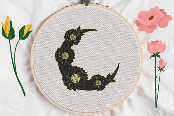 Moon Sunflower Embroidery: A Designer’s Review for Branding