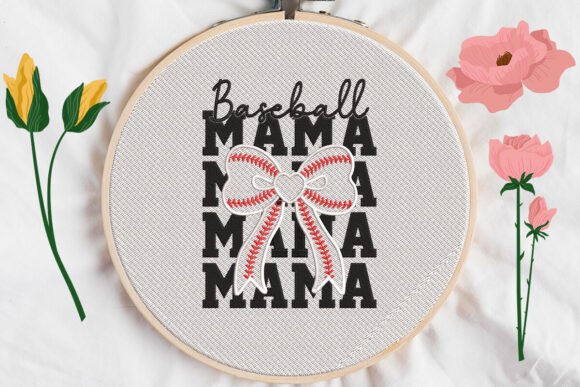 Review: Bow Baseball Mama Embroidery for Boutiques
