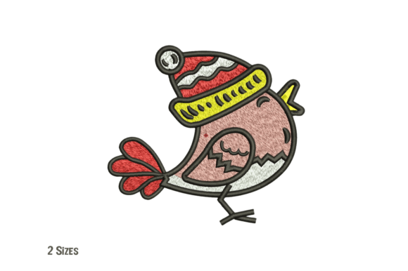 Review: Christmas Bird Machine Embroidery Design
