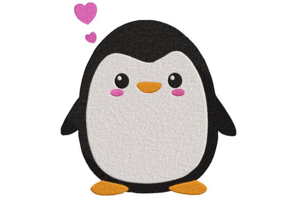 Review: Cute Lovely Penguin Embroidery Design