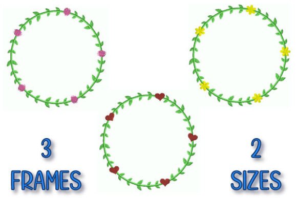 Review: Floral Frames Embroidery Design for Holiday Gifts