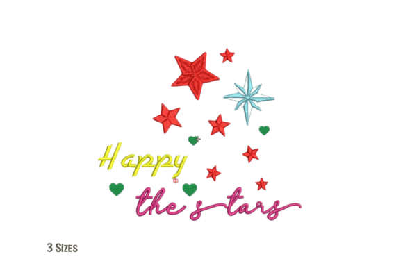 Review: Happy Star Machine Embroidery Design