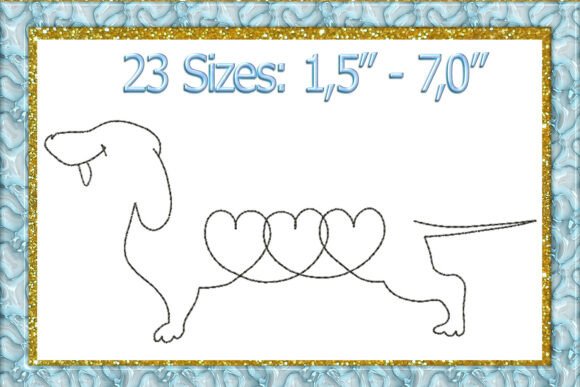 Review: Long Hair Dachshund Embroidery Design