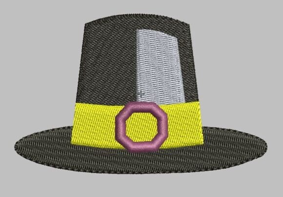 Review: Pilgrim Hat Embroidery Design for Business Merch