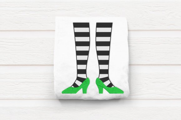 Review: Striped Halloween Legs Embroidery Design