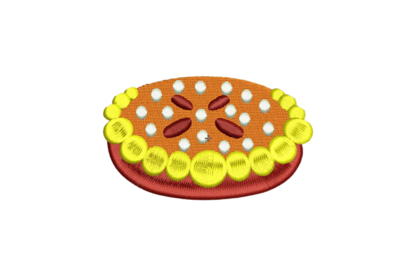Review: Thanksgiving Pizza Embroidery Design