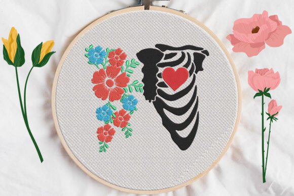 Review: The Breastbone and the Flower Embroidery for Holiday Crafts