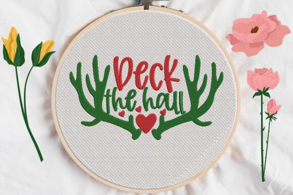 Reviewing Deck the Hall Christmas Embroidery