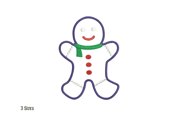 Reviewing the Gingerbread Man Appliqué Embroidery Design
