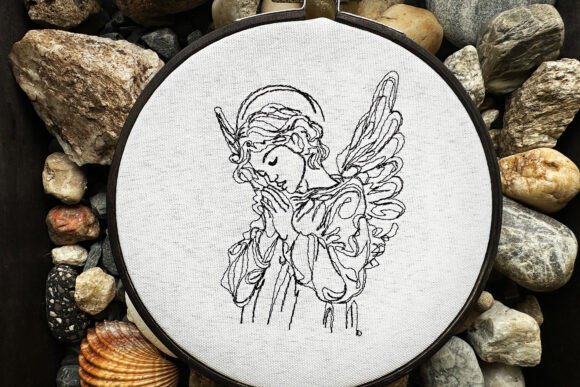 Reviewing the Praying Angel Machine Embroidery Design