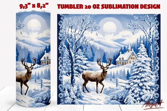 Reviewing the Winter Deer Holiday Design