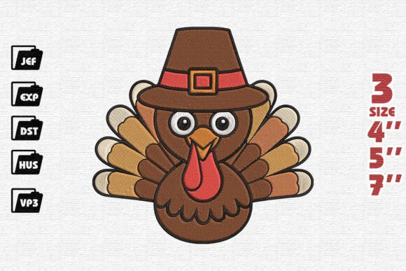 Turkey Thanksgiving Embroidery: A Designer’s Review