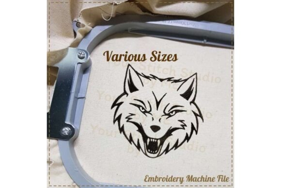 Wolf Mascot School Design Review for Merch